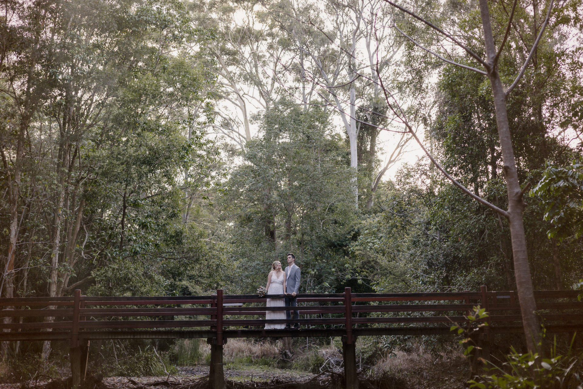 Haylea & Sam’s Relaxed Backyard Wedding